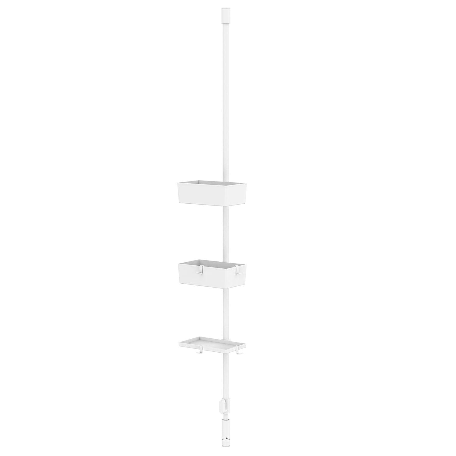 tatecco 朝食グッズ収納セット 高さ110~190cm SET-H-TGS-WH