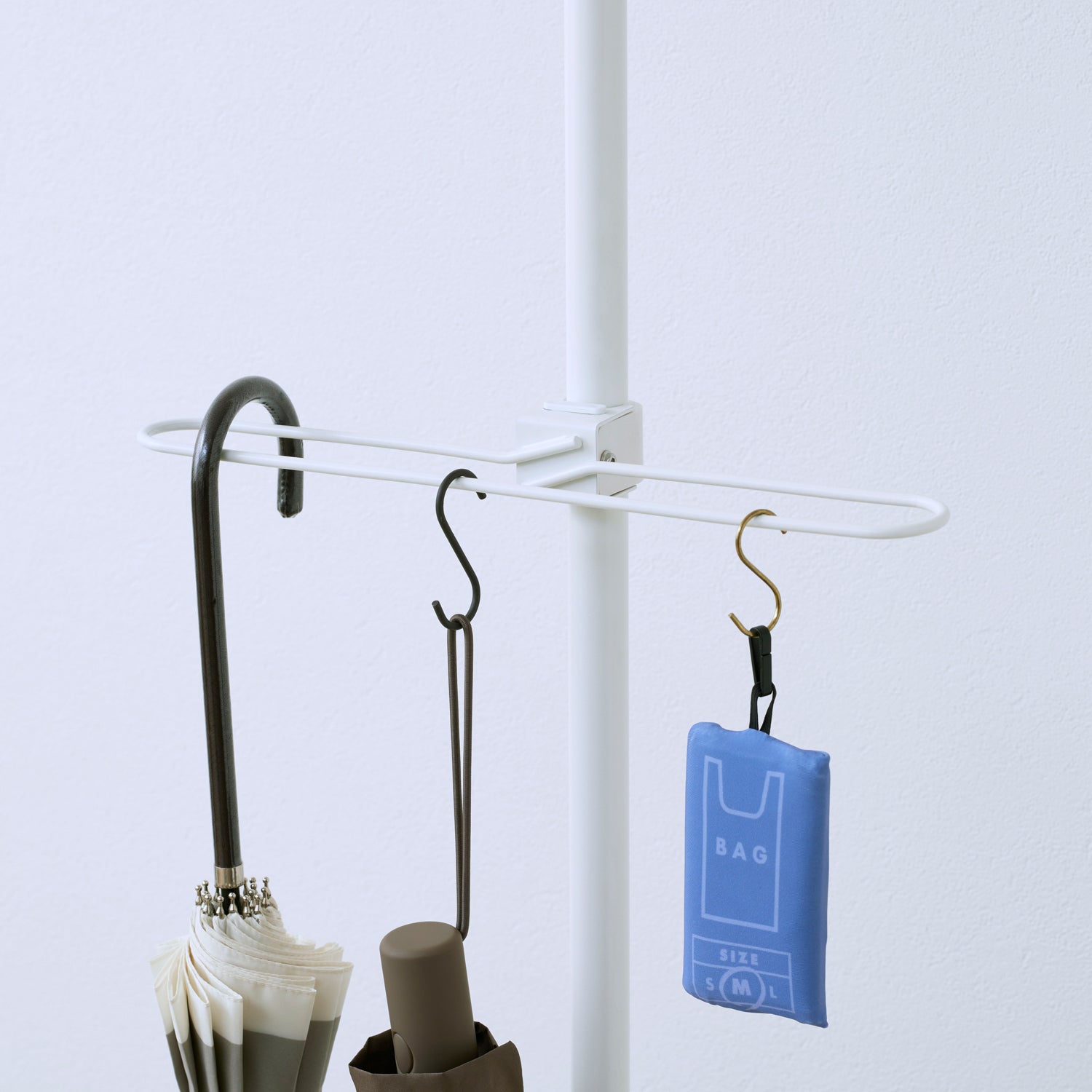 tatecco お部屋シリーズ 梅雨の玄関セット 高さ190~300cm SET-H-TSG-WH