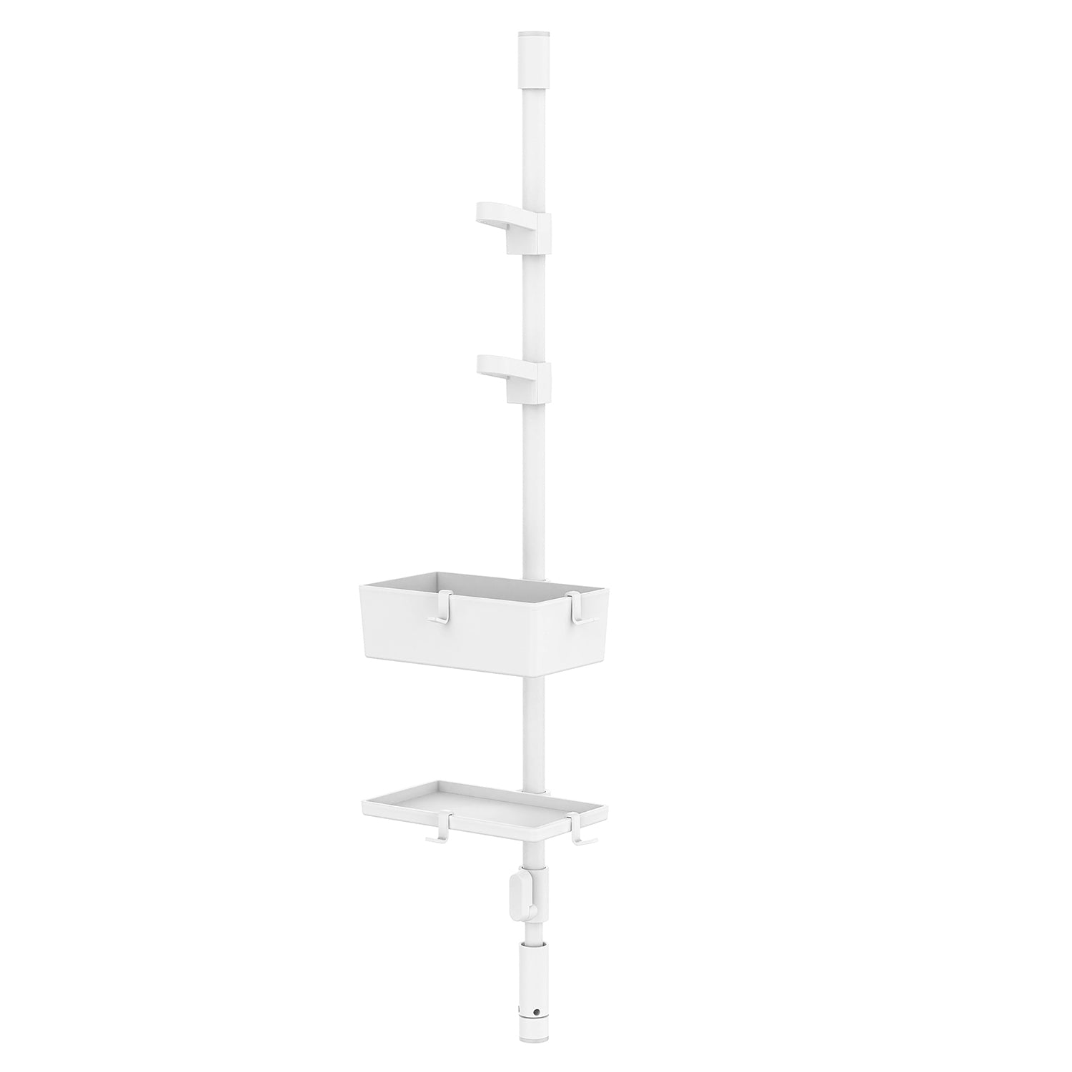 tatecco 調味料浮かせて収納セット 高さ70~110cm SET-H-TUS-WH