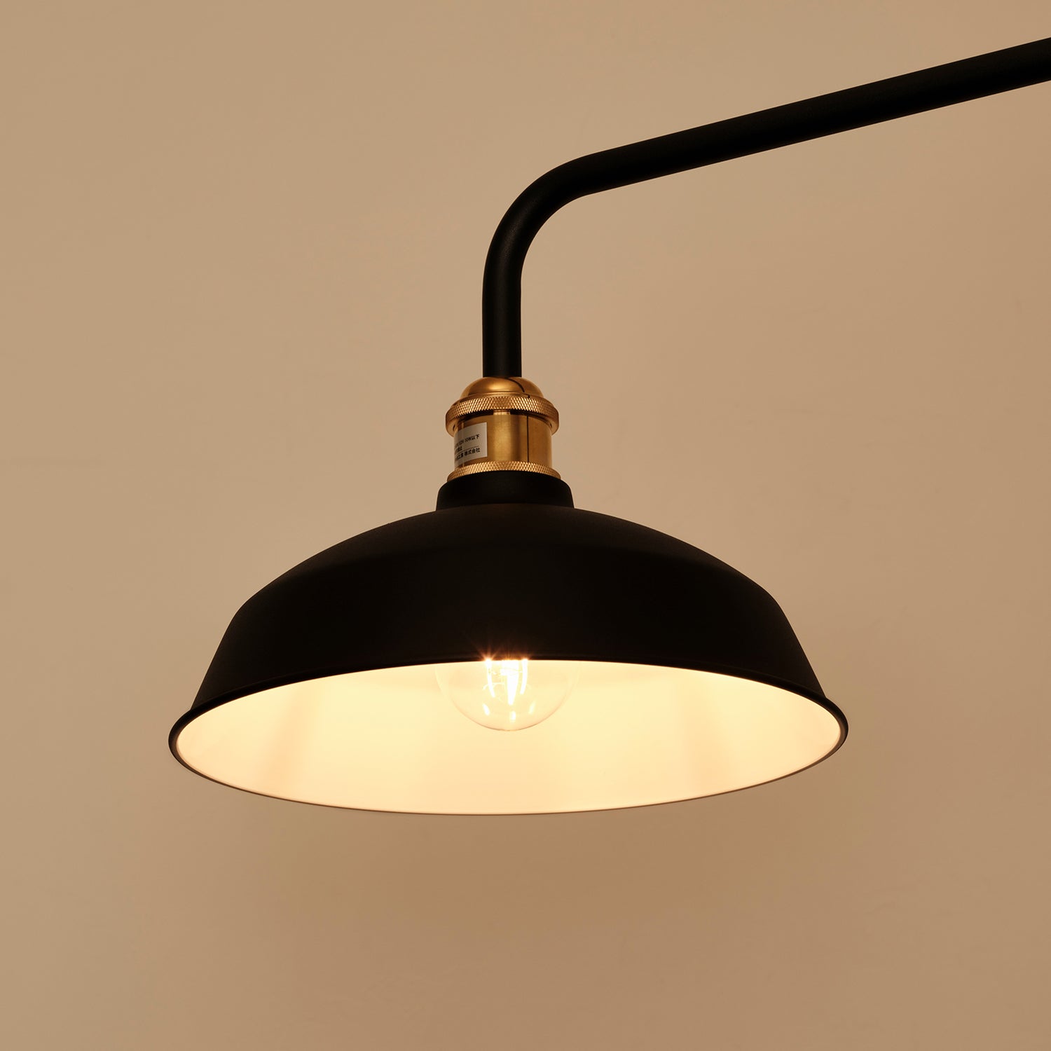 ShadeArmL Floorlight Set / シェードアームL フロアライト セット BK SET-RodC-LampLS-BK