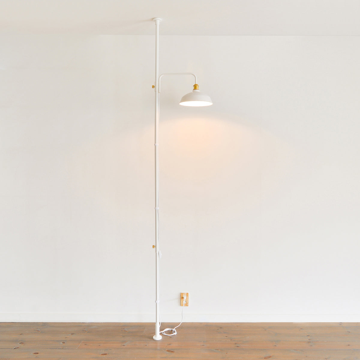 ShadeArmS Floorlight Set / シェードアームS フロアライト セット WH SET-RodC-LampSS-WH