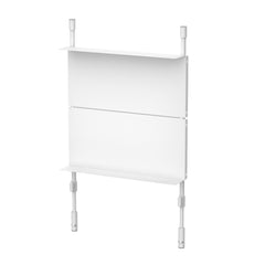 キッチン突っ張りパネルラック マットホワイト SPL-11WH