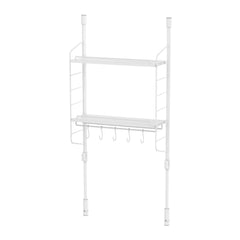 キッチン突っ張りラック トレイセット マットホワイト SPL-2WH