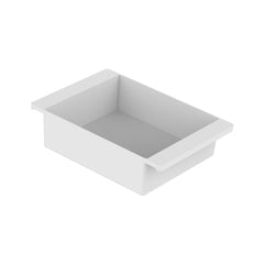 突っ張り棒用ボックス マットホワイト TBR-15WH