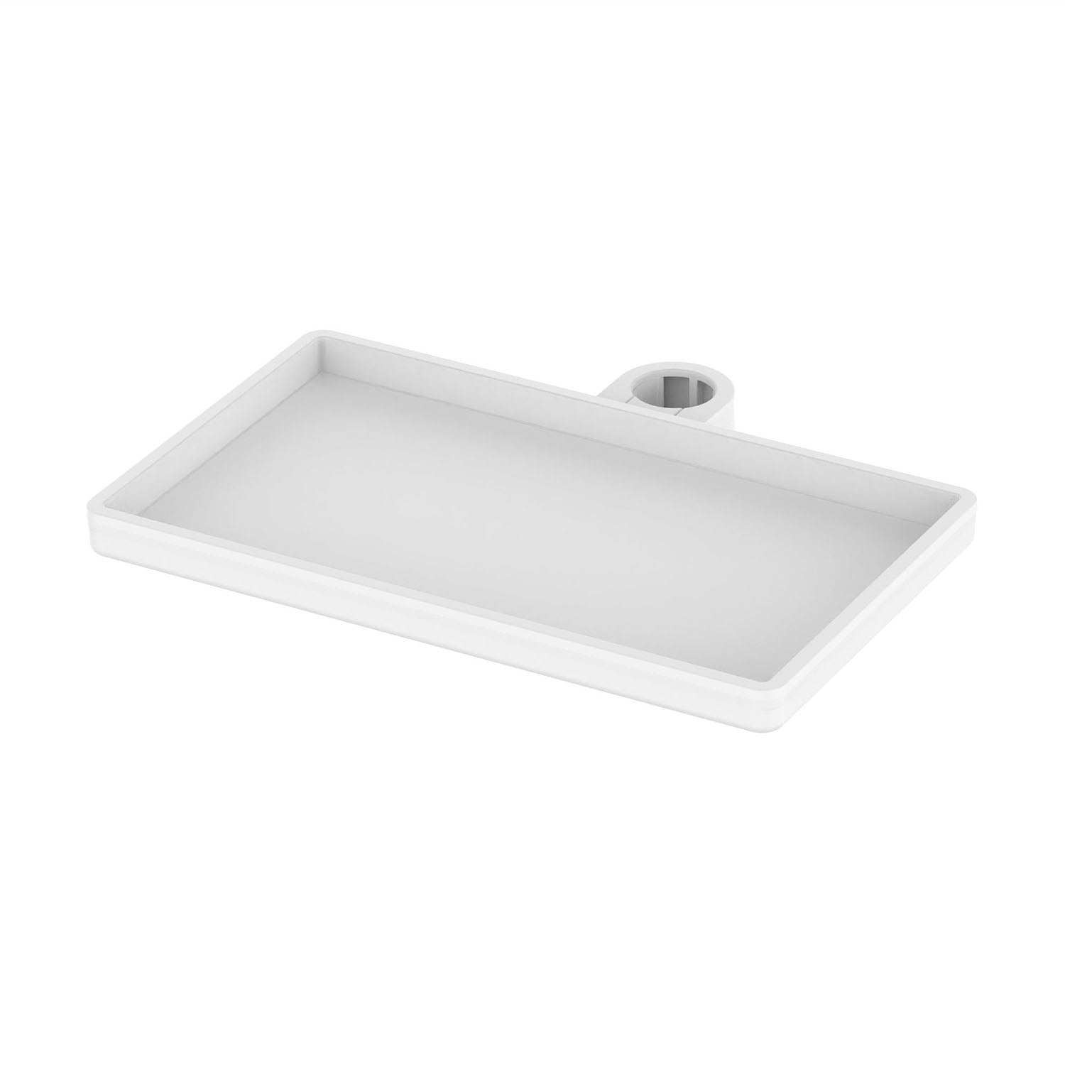 tatecco キッチンシリーズ 縦突っ張り棒用トレー マットホワイト TCA-1WH