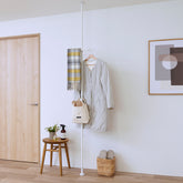 tatecco お部屋シリーズ あったか小物すっきり収納セット 高さ190~300cm SET-H-AKS-WH