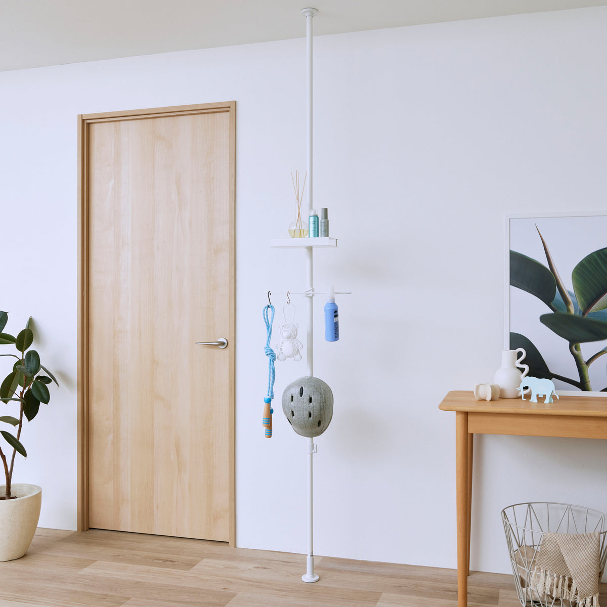 tatecco お部屋シリーズ UV対策は玄関でセット 高さ190~300cm SET-H-GUT-WH