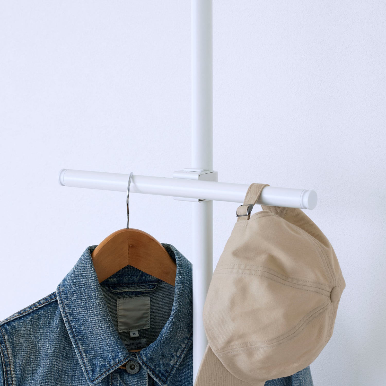 tatecco お部屋シリーズ 子どもの作品を飾るセット 高さ190~300cm SET-H-KSK-WH
