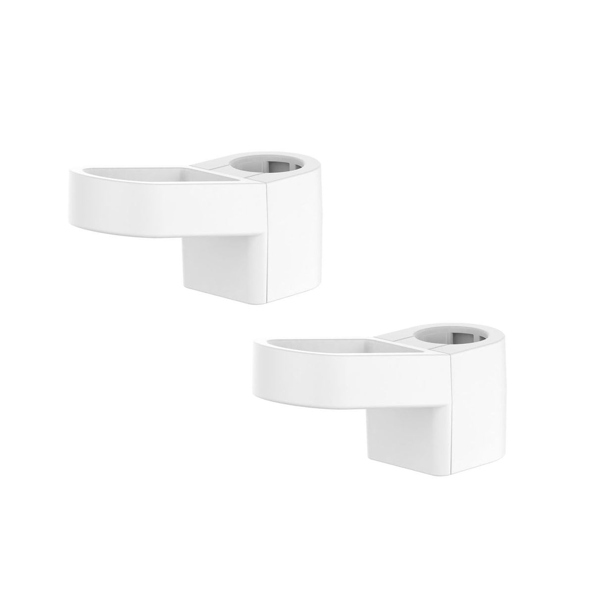 tatecco キッチンシリーズ 縦突っ張り棒用フック マットホワイト TCA-5WH