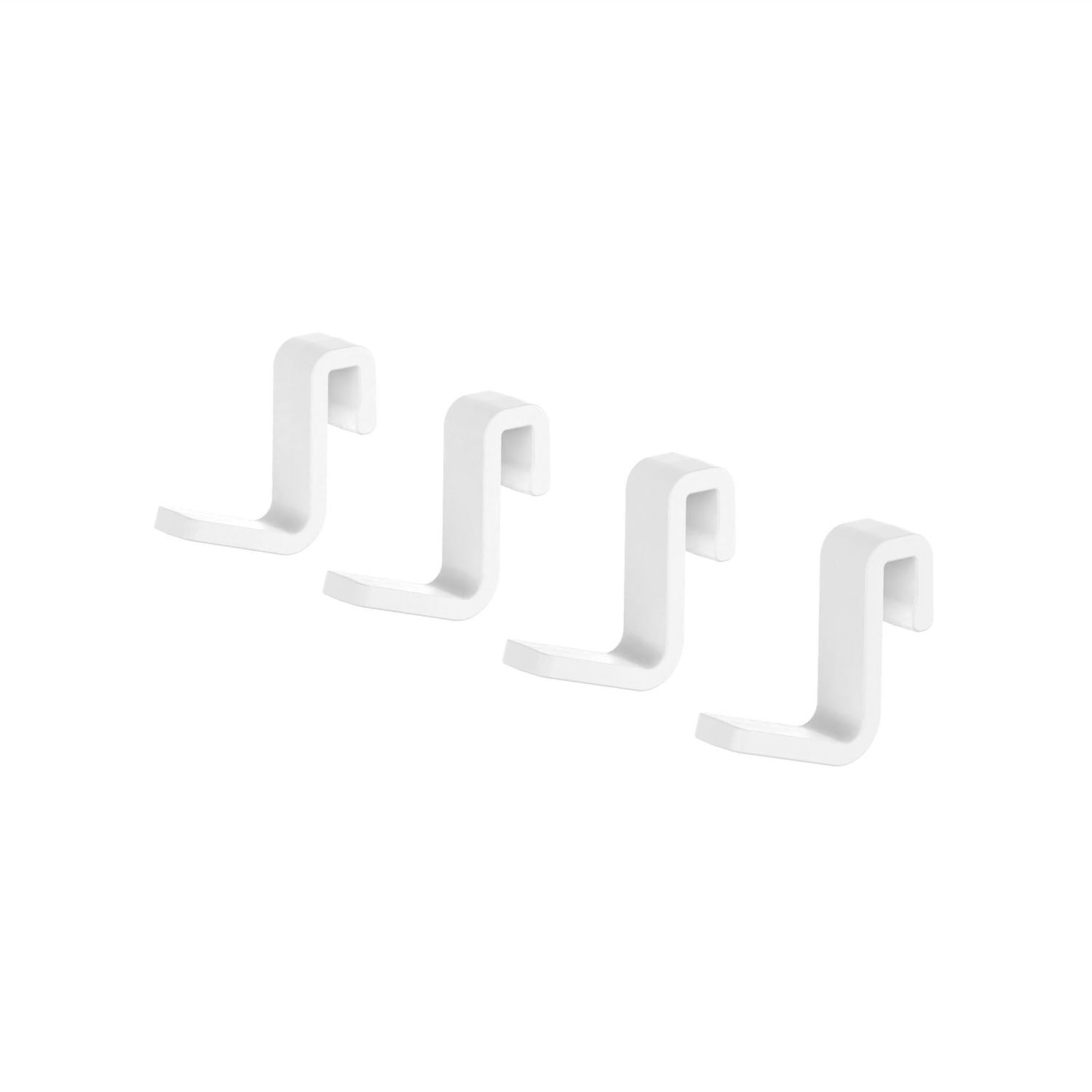 tatecco キッチンシリーズ 縦突っ張り棒用ミニフック マットホワイト TCA-6WH