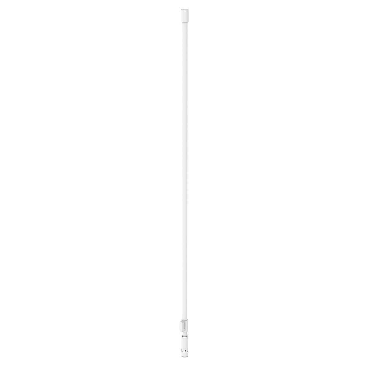 tatecco キッチンシリーズ 縦突っ張り棒110 マットホワイト 高さ110~190cm TCR-3WH