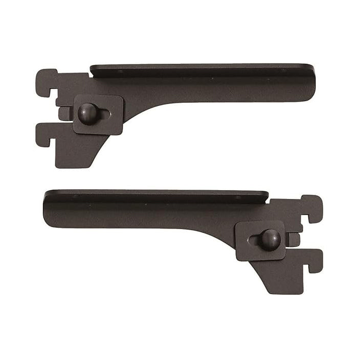 WOODONE 棚柱用ブラケット フツウノ 棚板奥行14.5cm用 左右セット