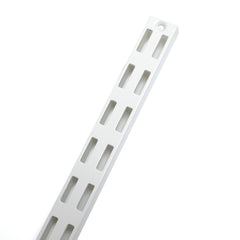 WOODONE 棚柱 ダブル 長さ120.9cm 1本入/ホワイト MKTTD121-1-W