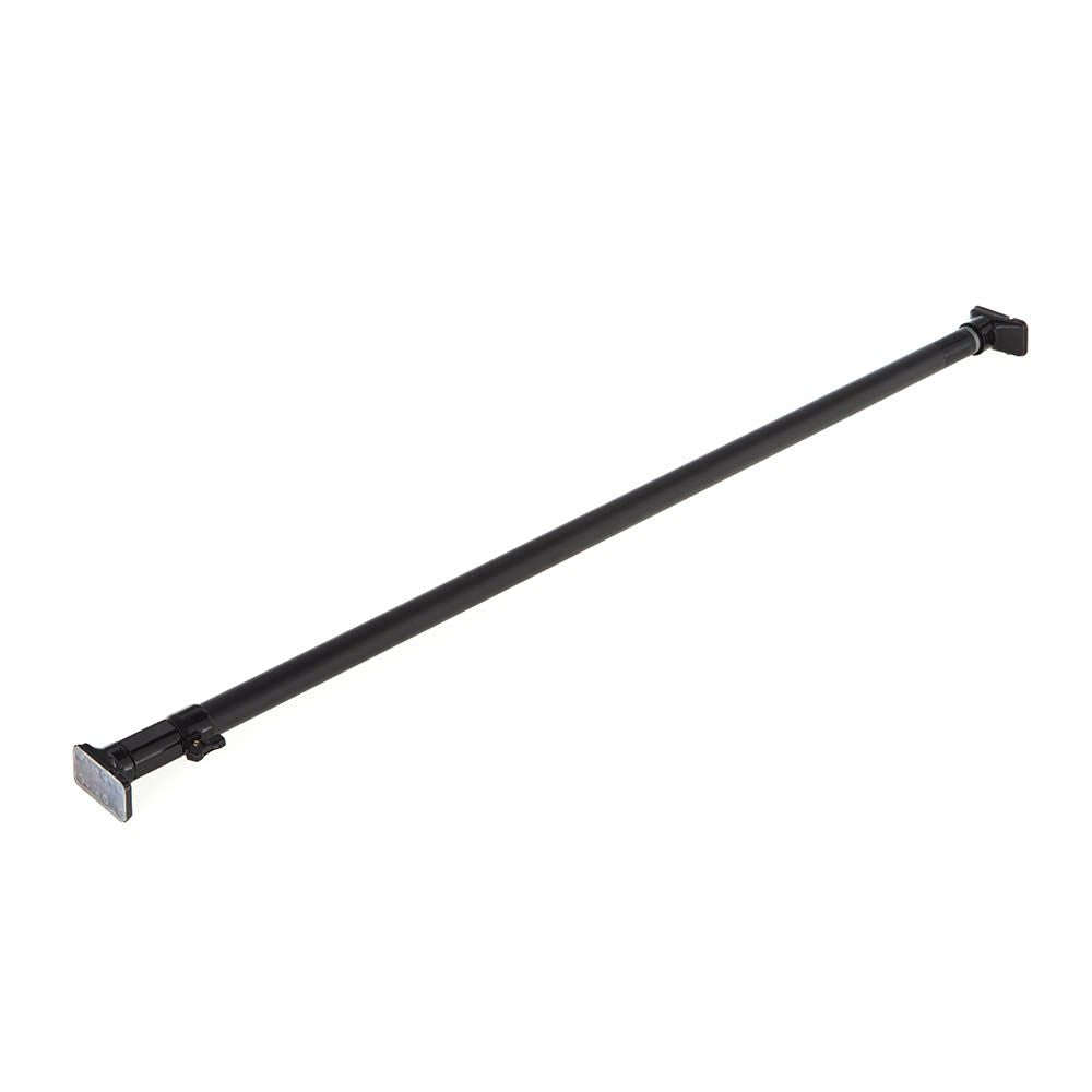 突っ張り棒 強力 マットブラック 耐荷重45〜15kg 幅110〜190cm RTB-110