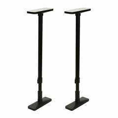 家具転倒防止突っ張り棒 2本組 高さ65~100cm/マットブラック UEQ-65K