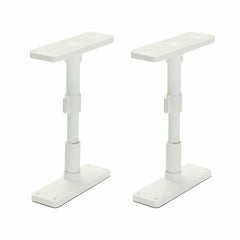 家具転倒防止突っ張り棒 2本組 高さ27~35cm/マットホワイト UEQ-27W