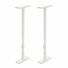 家具転倒防止突っ張り棒 2本組 高さ65~100cm/マットホワイト UEQ-65W