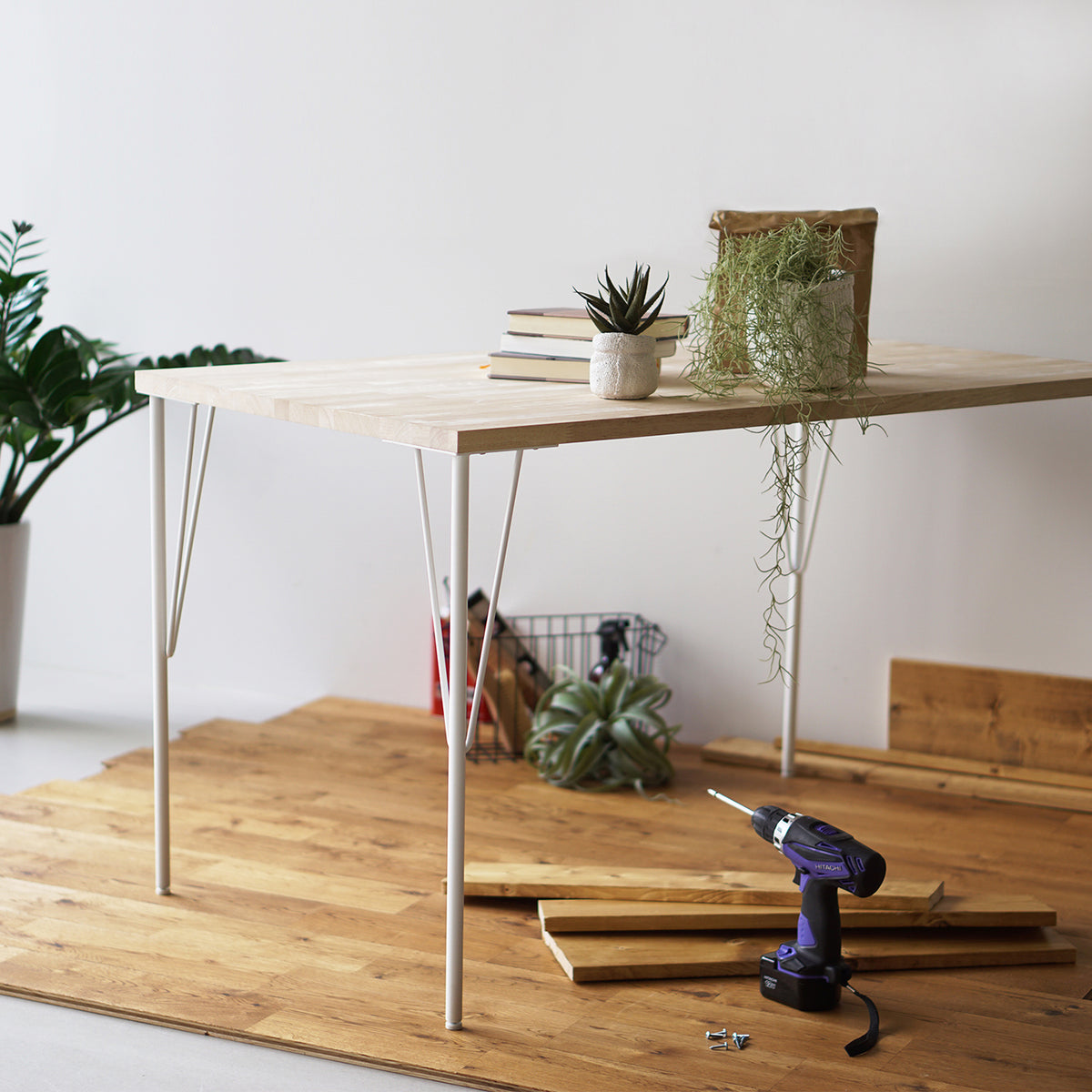 ラブリコ テーブル脚・木材セット 幅30~120cm JWT-1S