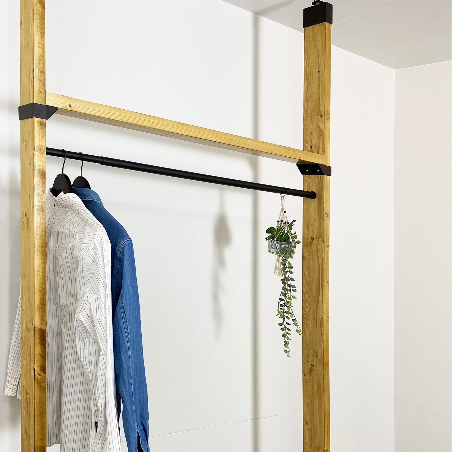 ラブリコ ハンガーラック M 全体幅約95cm JXOR-41-M