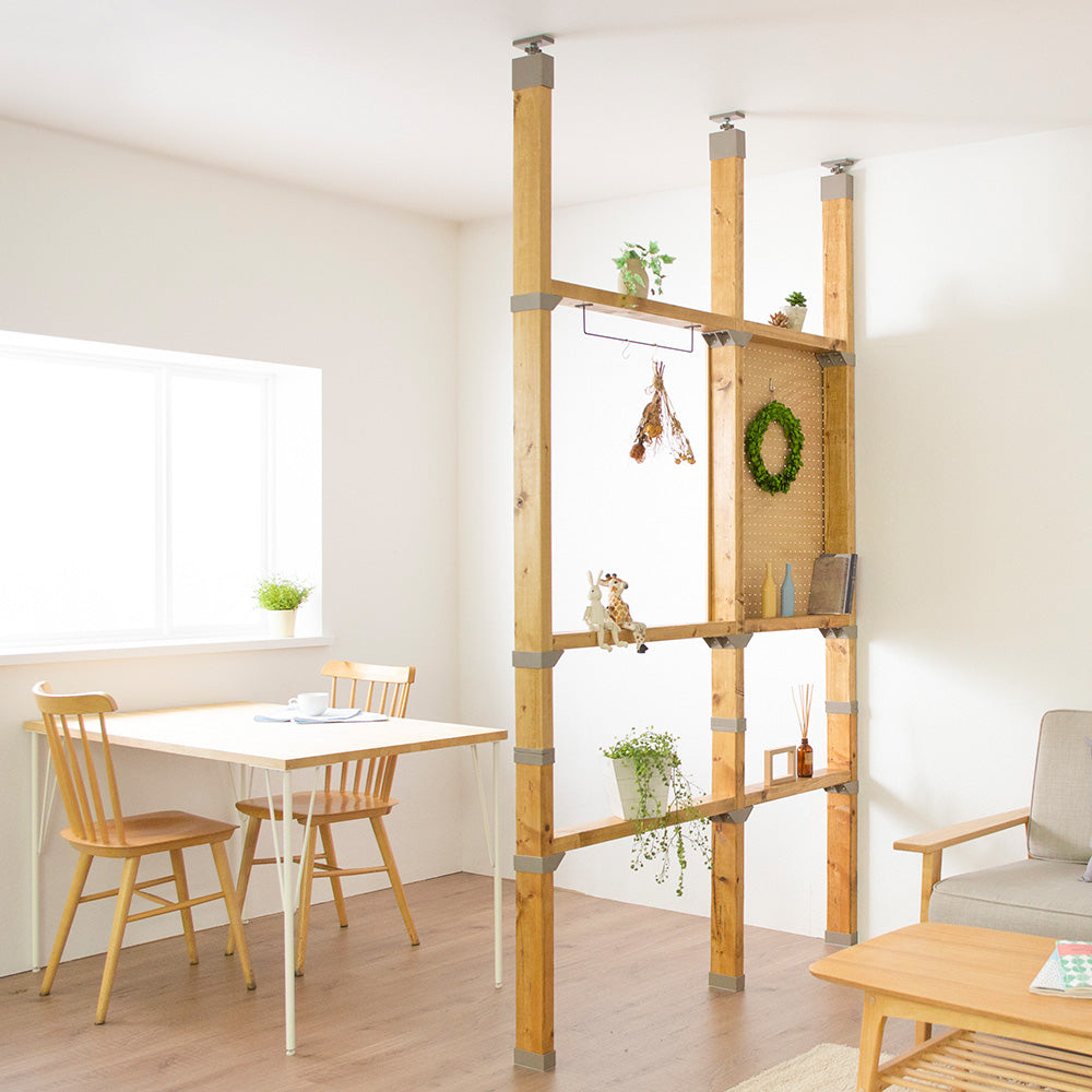 2×4棚受 シェルフサポート シングル ラブリコ
