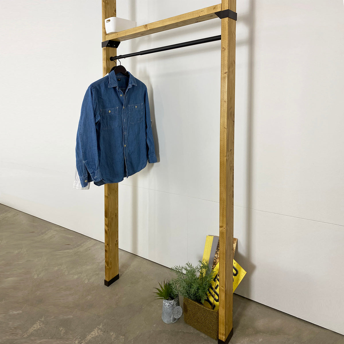 ラブリコ ハンガーラック L 全体幅約128cm JXOR-41-L