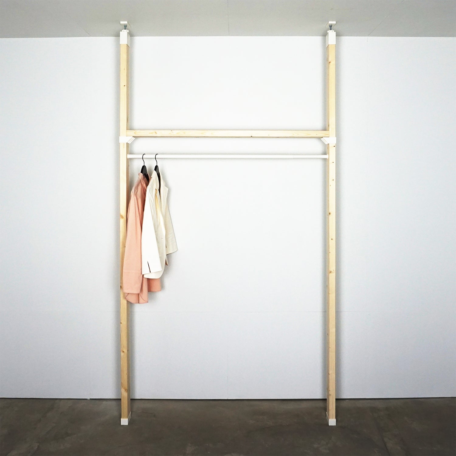 ラブリコ ハンガーラック M 全体幅約95cm JXOR-41-M