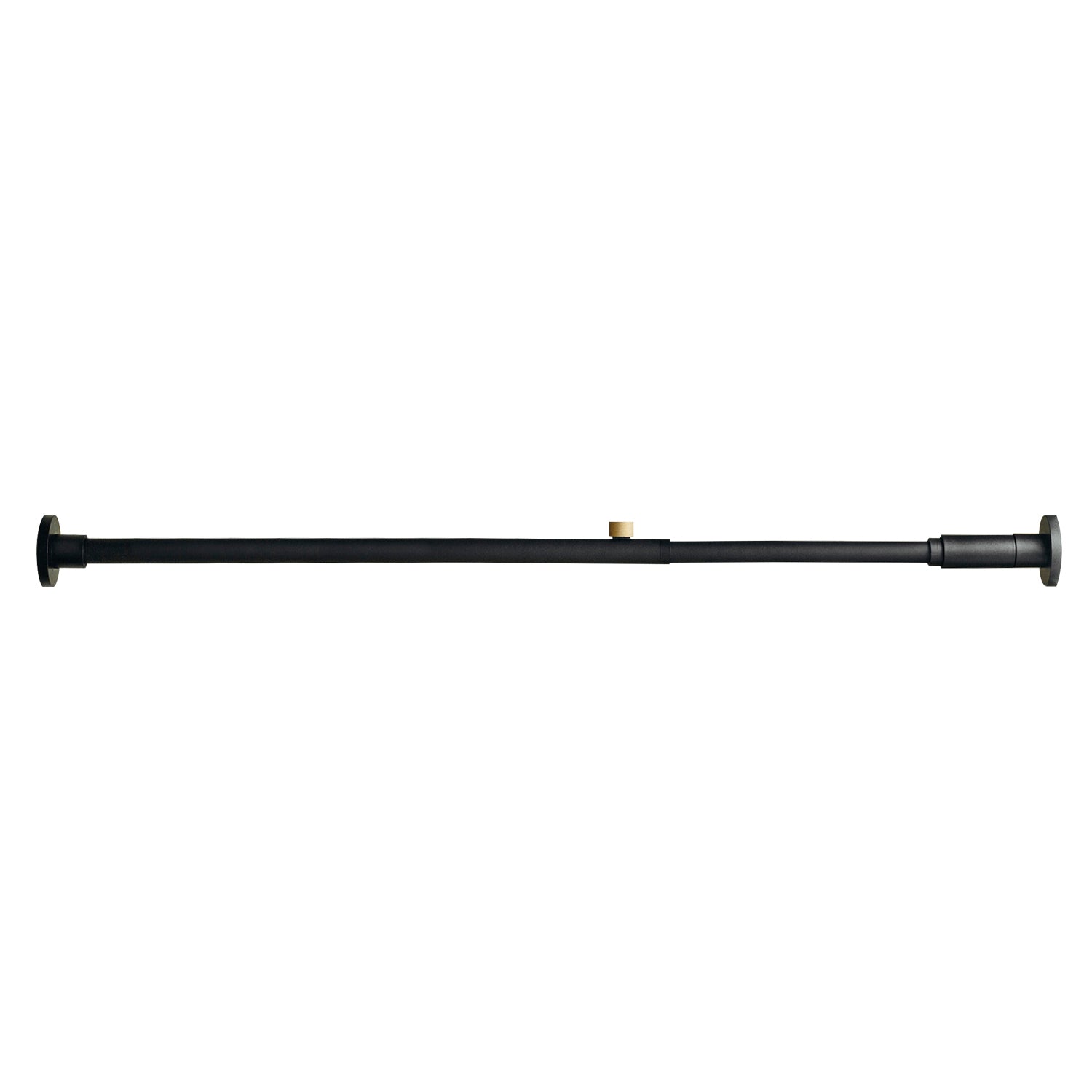 Tension Rod A Black 75～115cm 縦・横取付 D-A-BK｜平安伸銅工業
