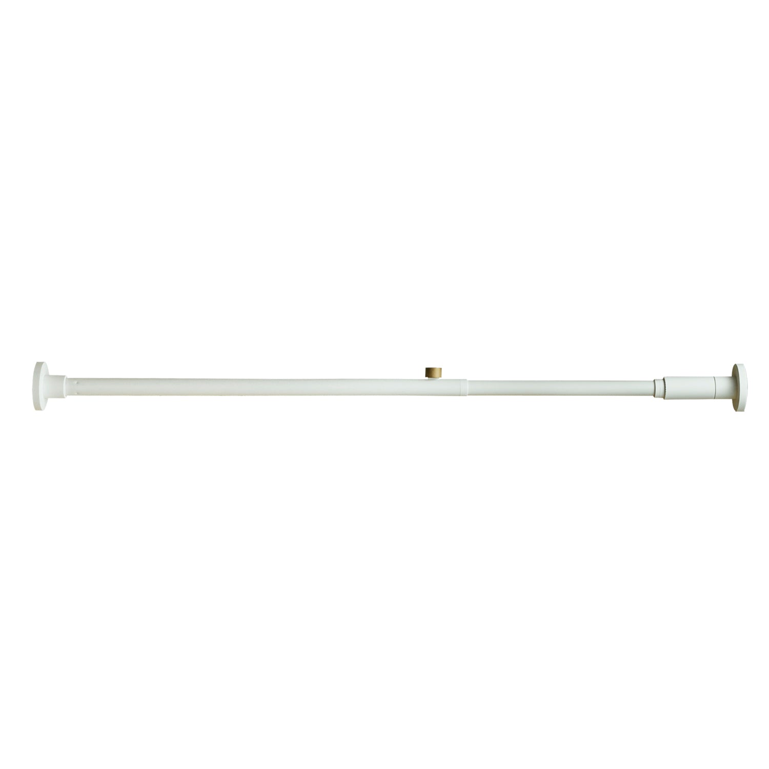 Tension Rod A White 75～115cm 縦・横取付 D-A-WH｜平安伸銅工業