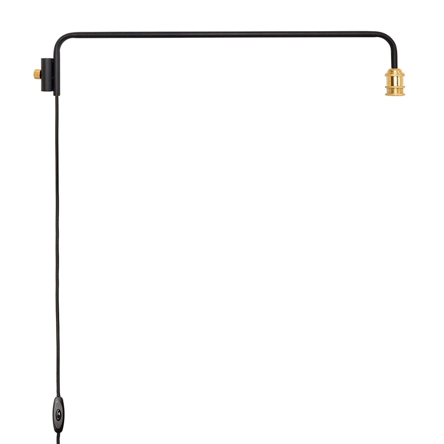 Lamp Arm L Black 縦取付 D-BLL-BK