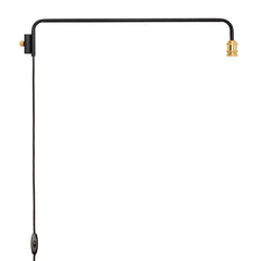 Lamp Arm L Black 縦取付 D-BLL-BK