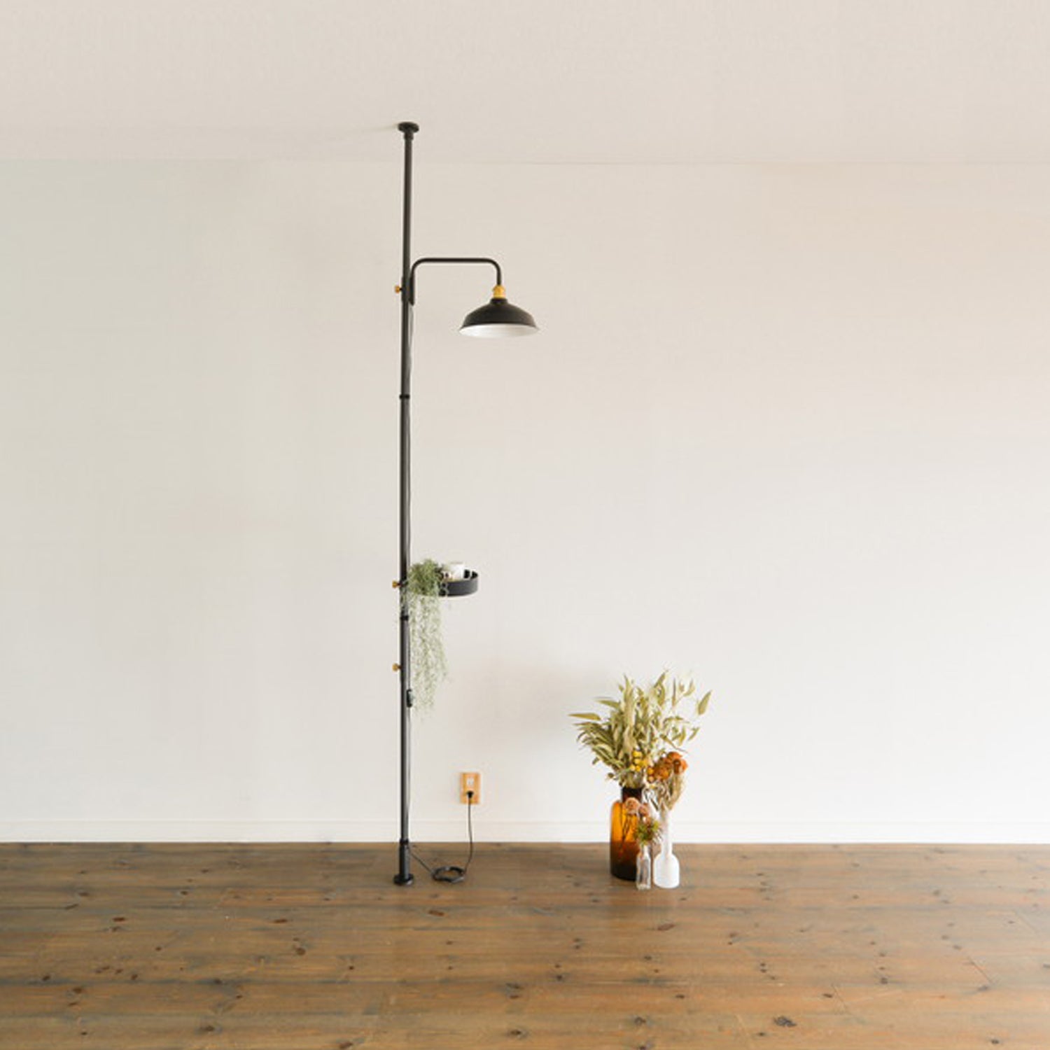 Lamp Arm S Black 縦取付 D-BLS-BK