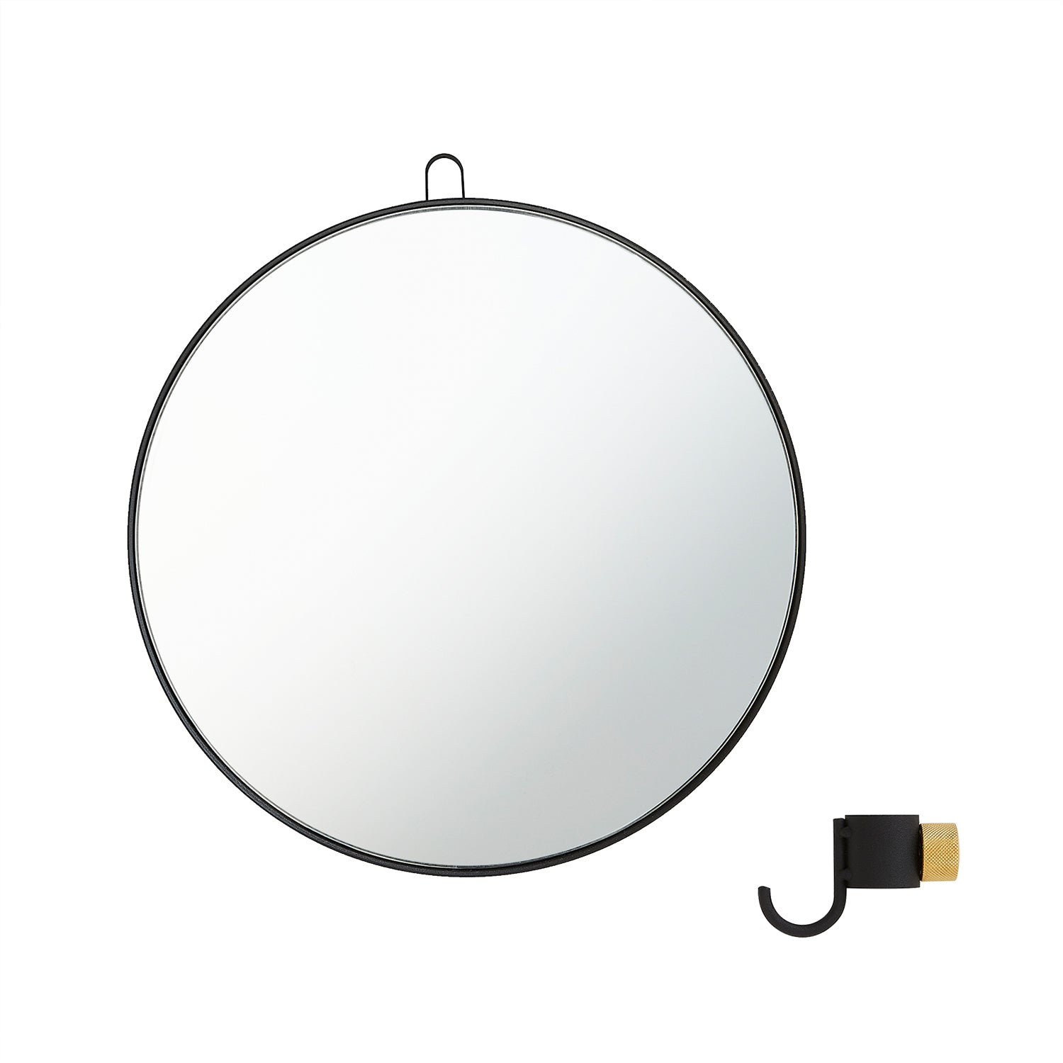 Mirror Black 縦取付 D-MIR-BK