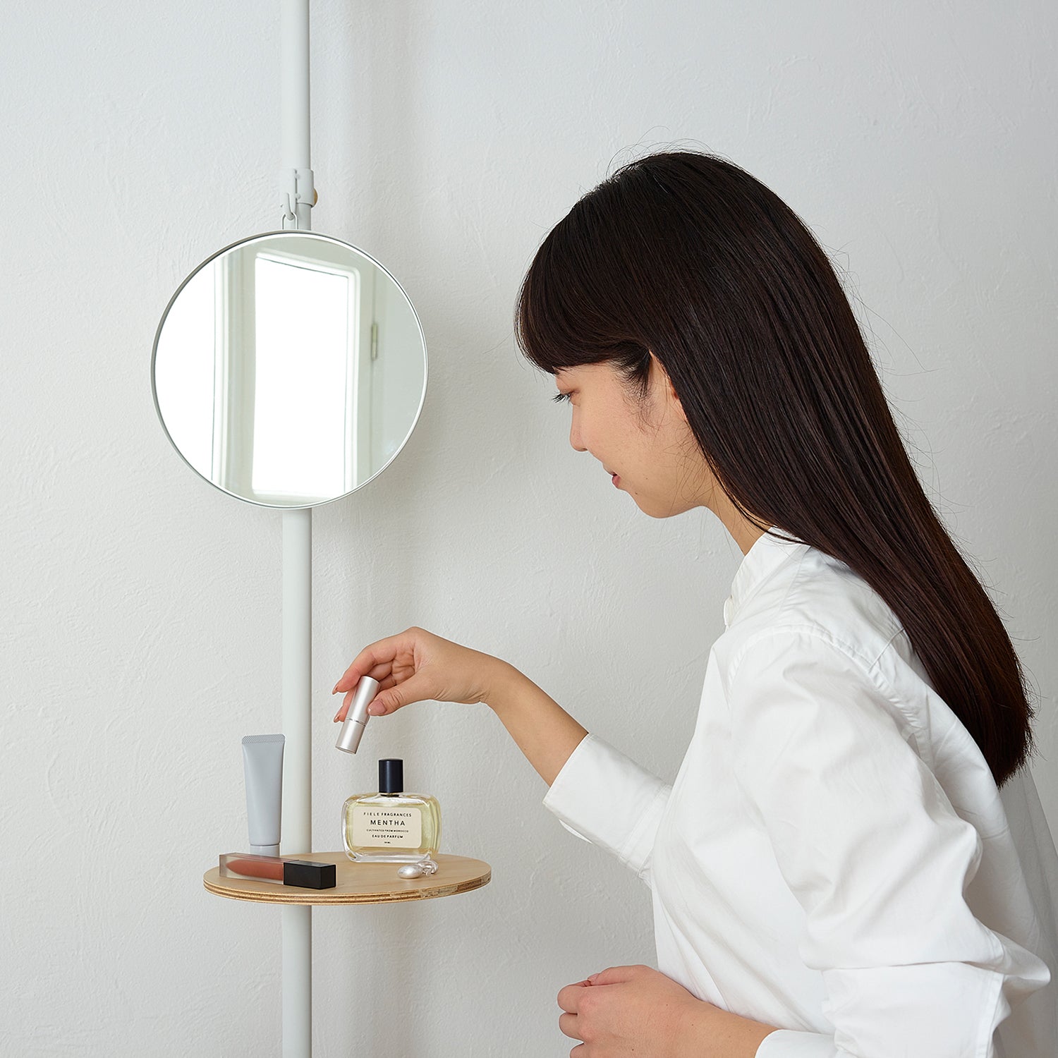 Mirror White 縦取付 D-MIR-WH