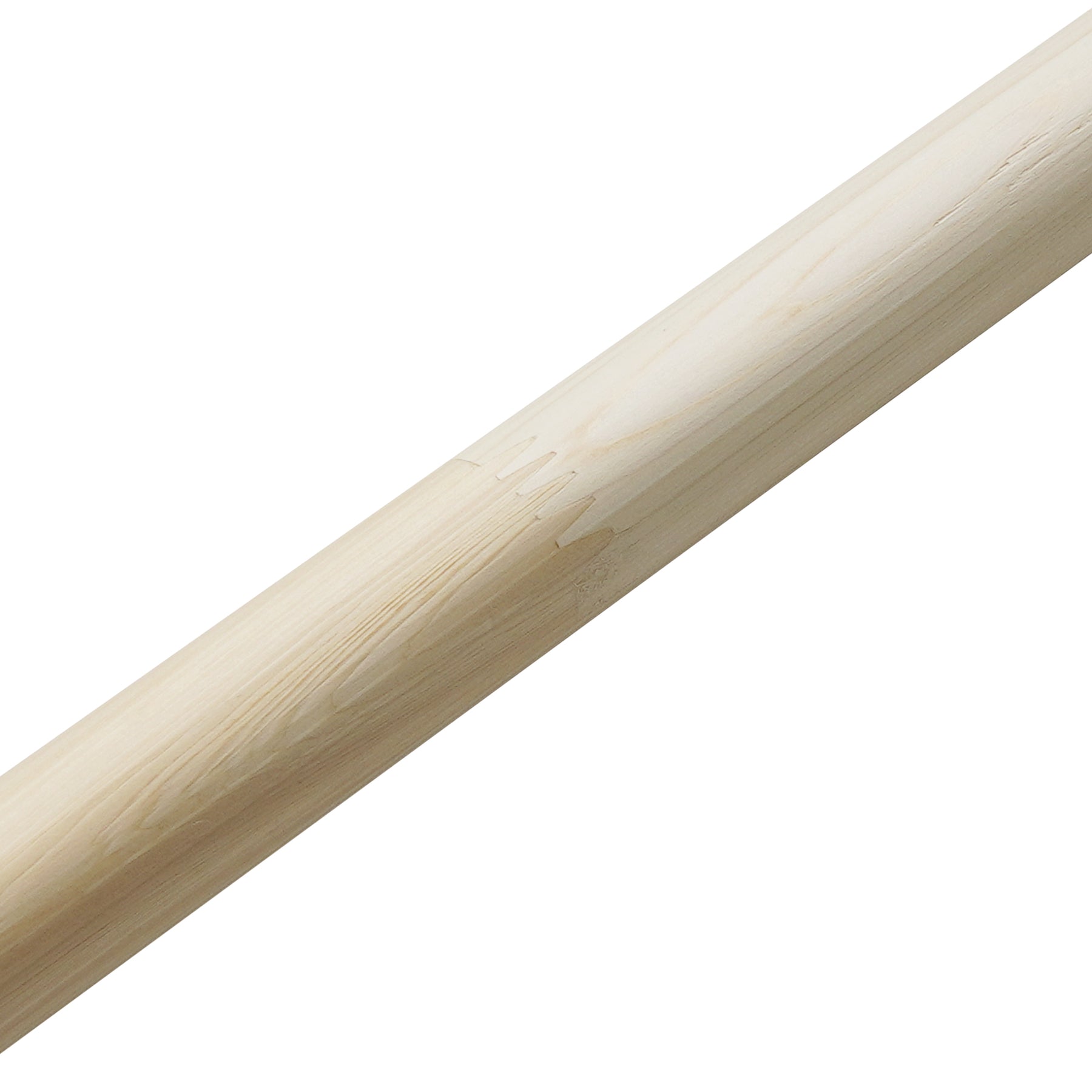 丸棒 ヒバ集成材 長さ130cm 無塗装 MZU-512