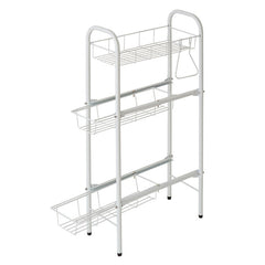 ランドリーサイドラック ホワイト アジャスター付 CW-86