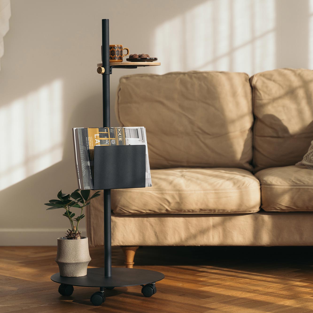 Book Rack Black 縦取付 D-BR-BK