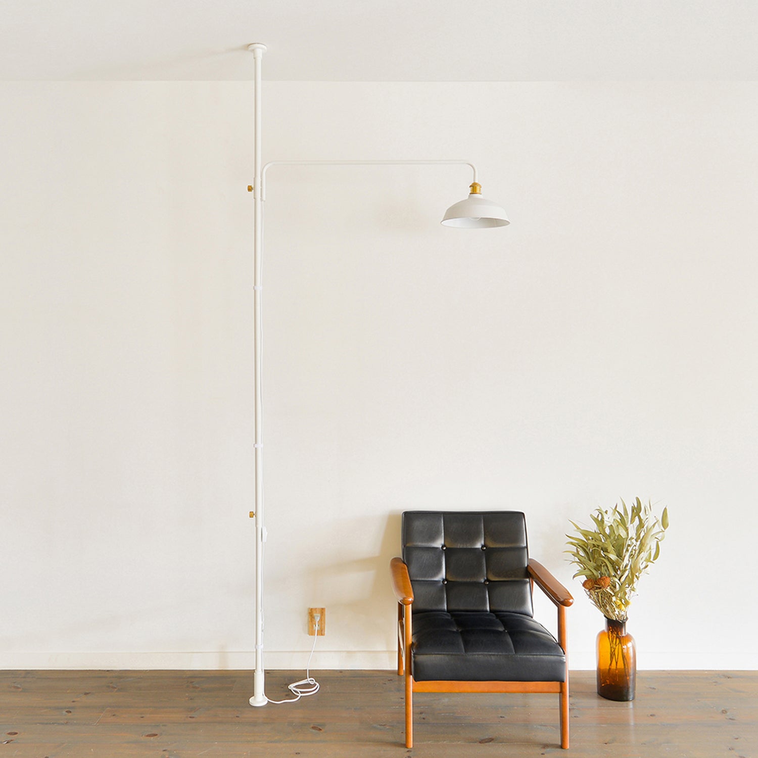 Shade White LampArmシリーズ専用 縦取付 D-BS-WH