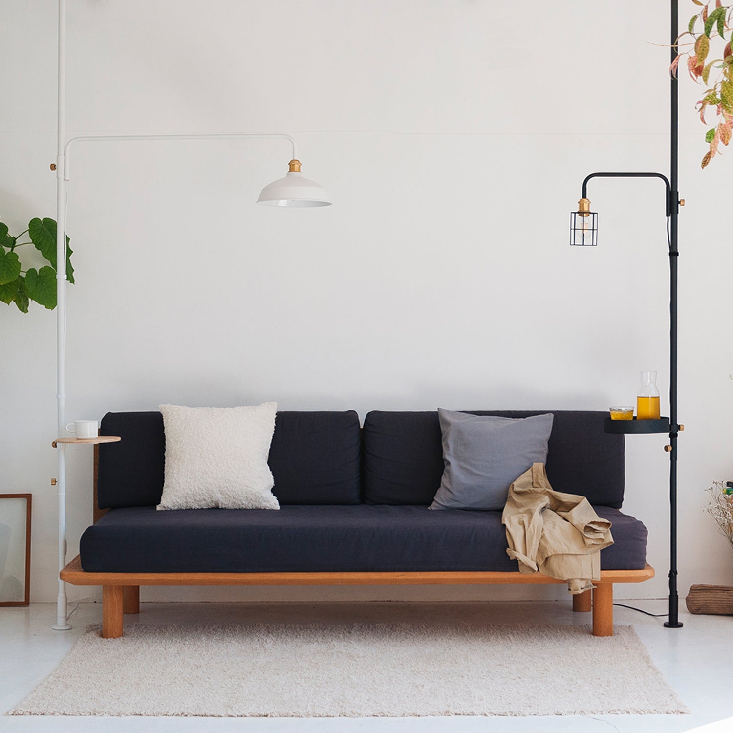 Shade White LampArmシリーズ専用 縦取付 D-BS-WH