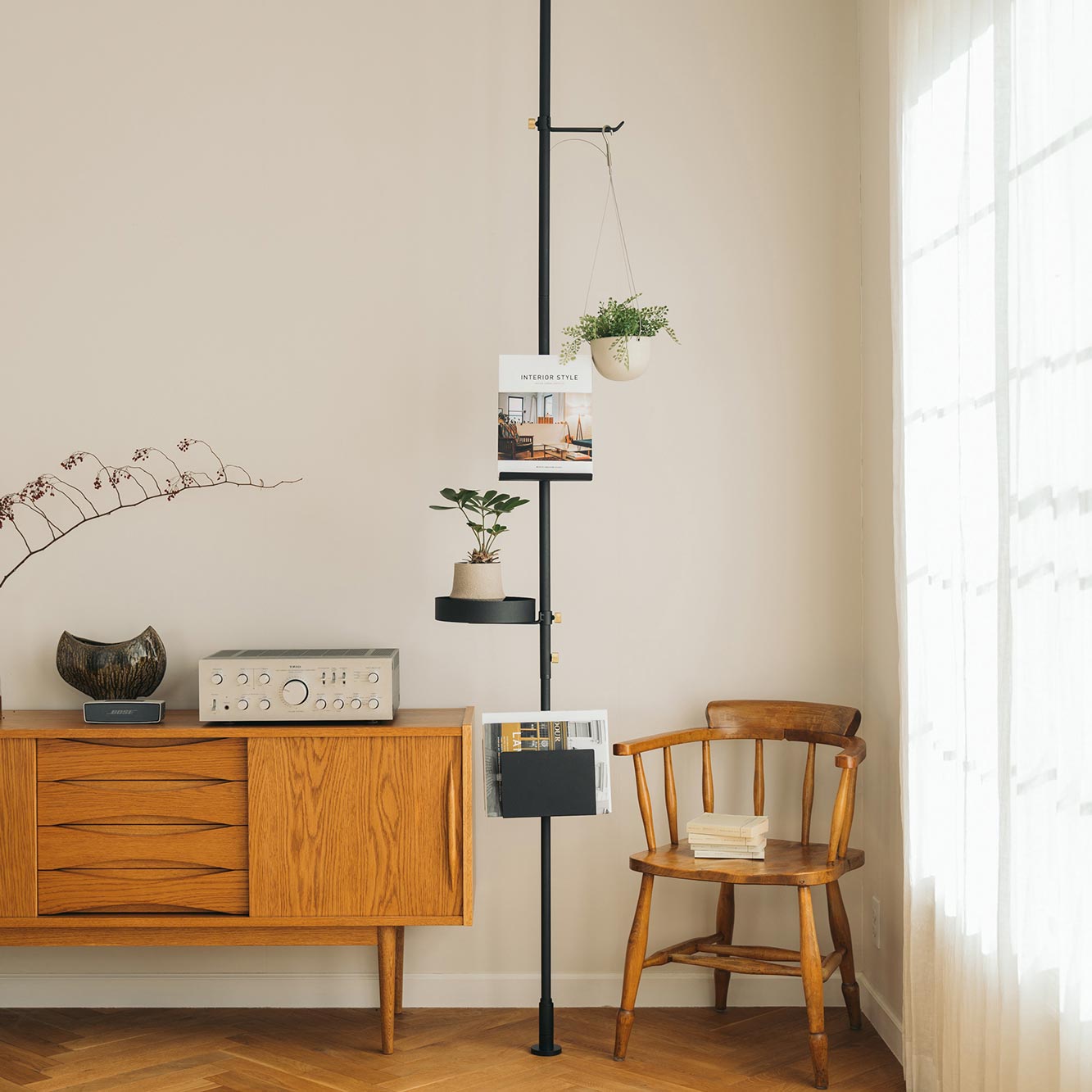 Book Stand Black 縦取付 D-BST-BK