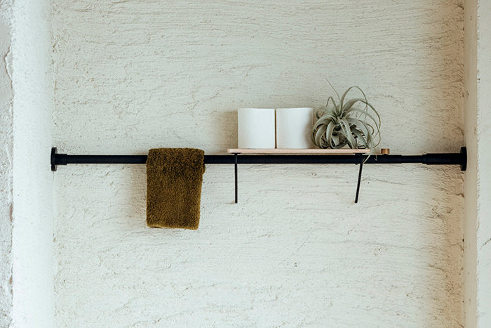 Shelf A Black 横取付 D-SA-BK
