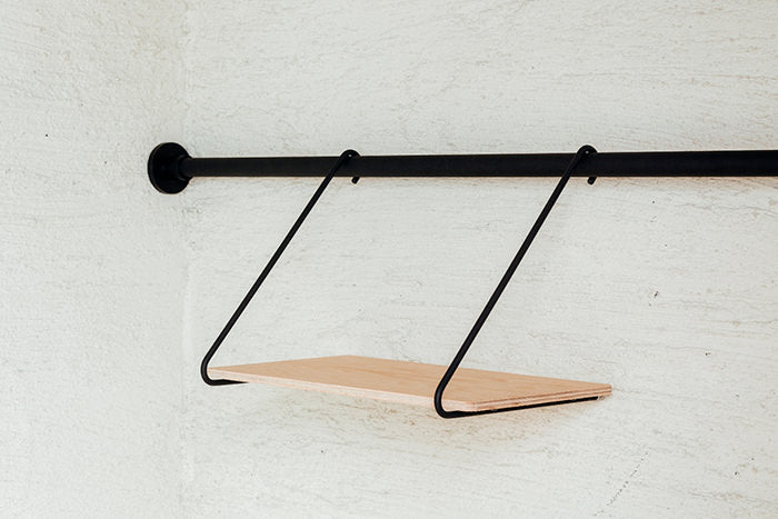 Shelf B Black 横取付 D-SB-BK