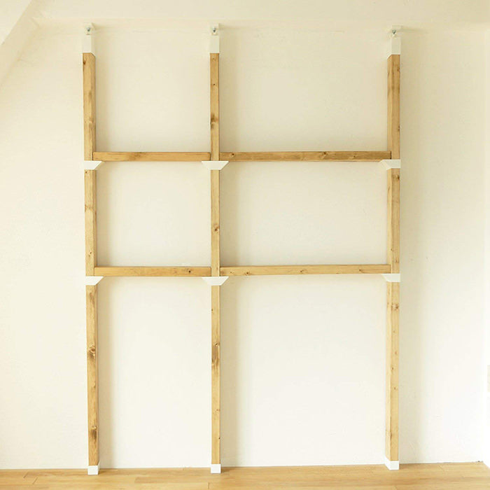 2×4棚受 シェルフサポート ダブル ラブリコ