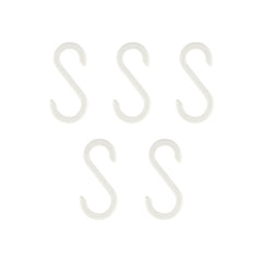 突っ張り棒用Sフック 小 マットホワイト FW-1