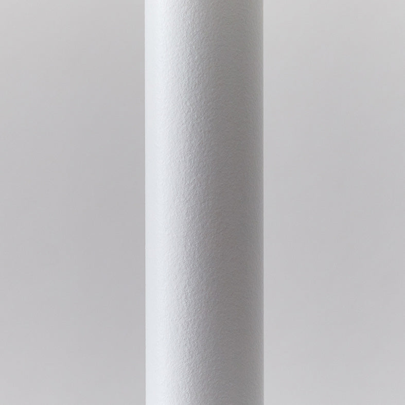 伸縮ランドリーラック ハンガーバー付き マットホワイト 幅61~82cm HSR-2WH
