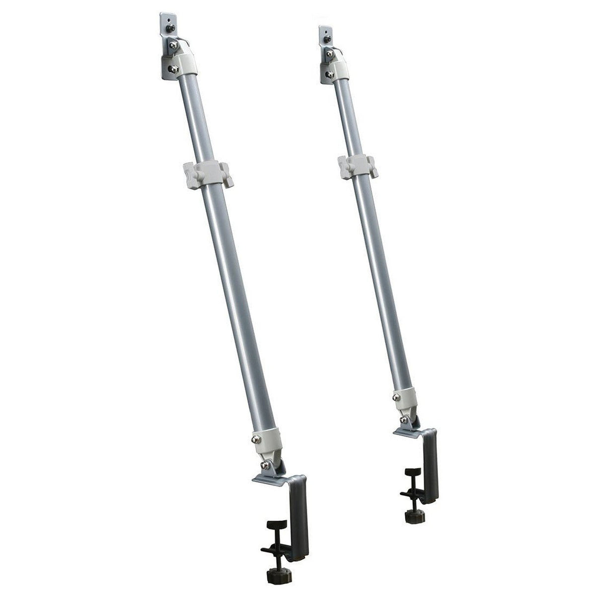 液晶テレビ用耐震固定ポール シルバー 対応テレビサイズ32〜60型 LEQ-45