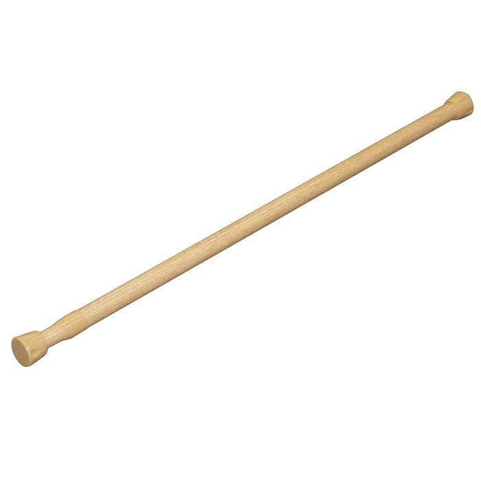 突っ張り棒 木目 耐荷重15〜10kg 幅70〜110cm NSM-10