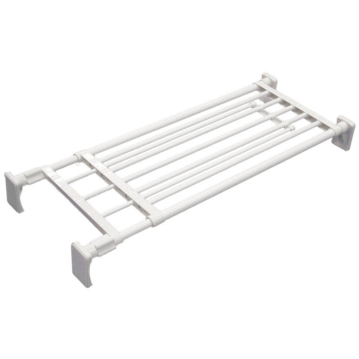 突っ張り棚 超強力 ワイド ホワイト 耐荷重60〜40kg 幅75〜120cm RA-11