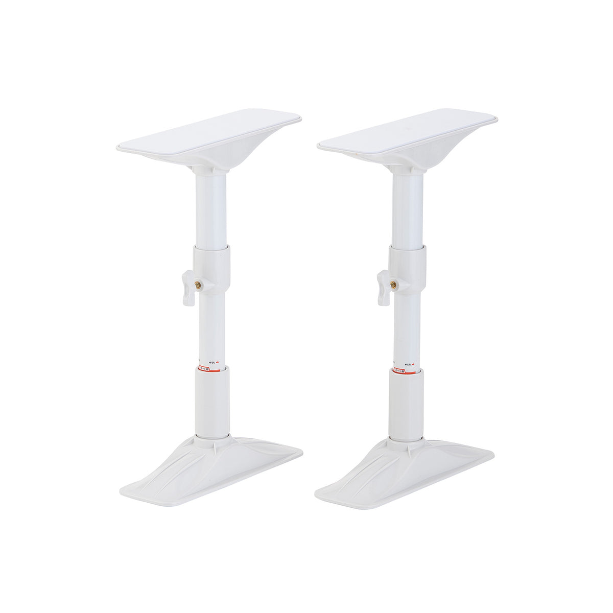 家具転倒防止突っ張り棒 2本組 ホワイト 高さ27〜35cm REQ-27