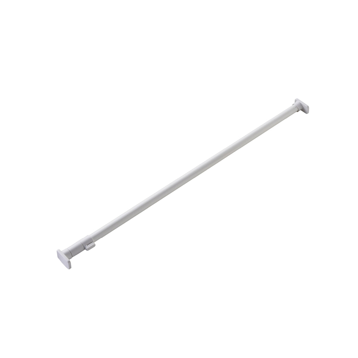 突っ張り棒 強力 マットホワイト 耐荷重45〜15kg 幅110〜190cm RTJ-L