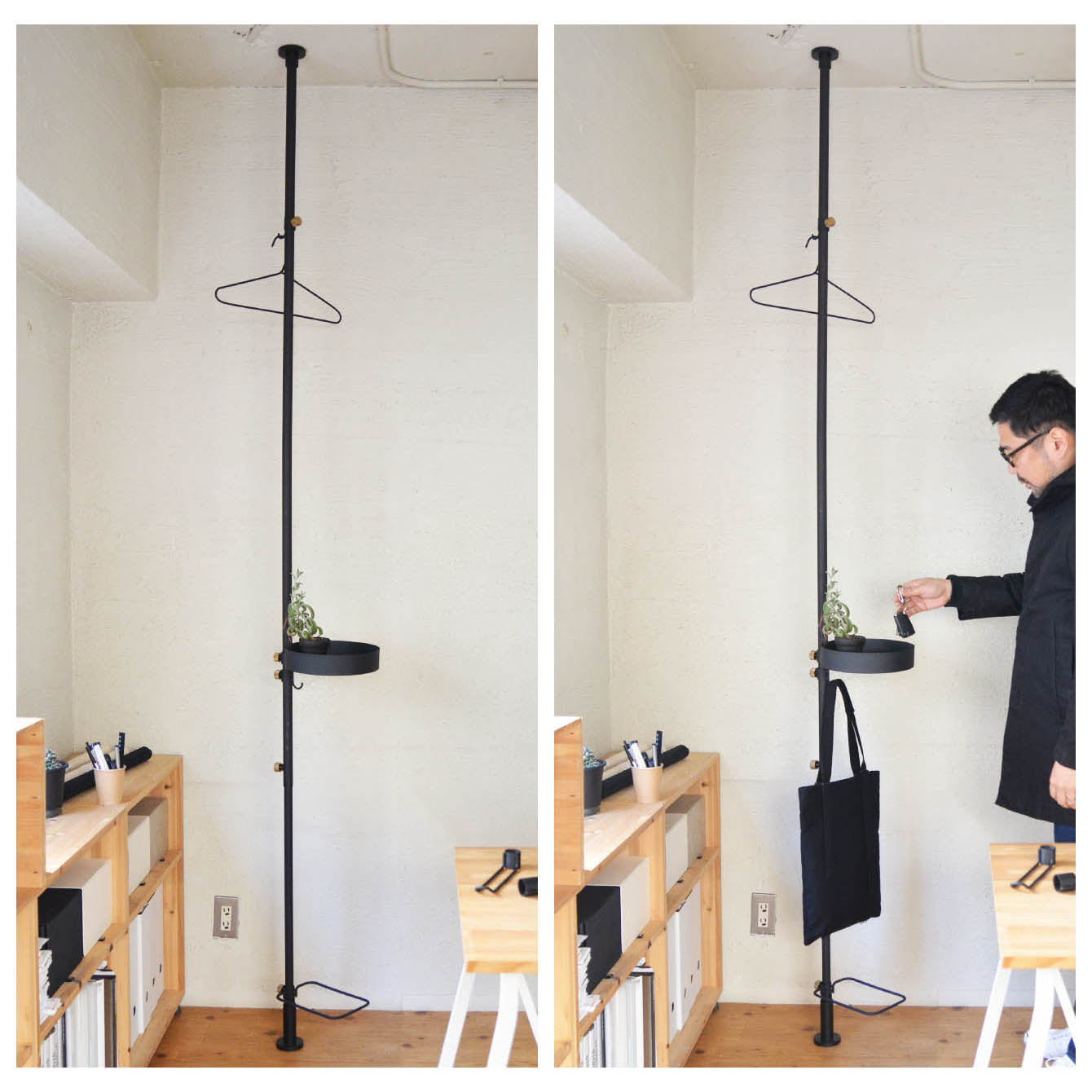 パーソナルクローク SET Black SET-BASE1-BK